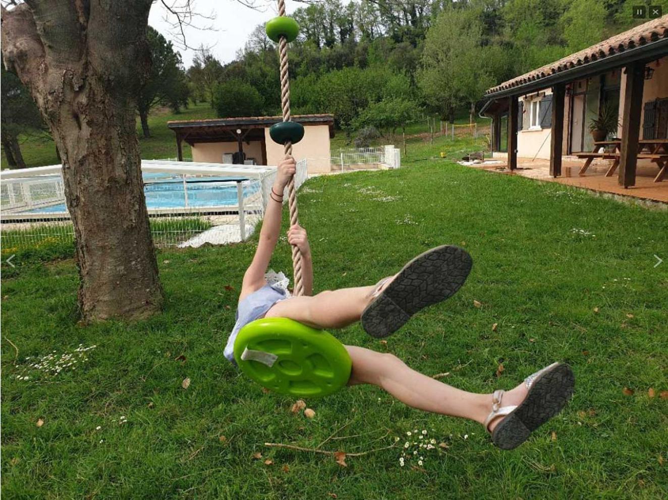 Seuls En Pleine Nature - Gite La Cote Blanche Puygaillard-de-Quercy Exteriör bild